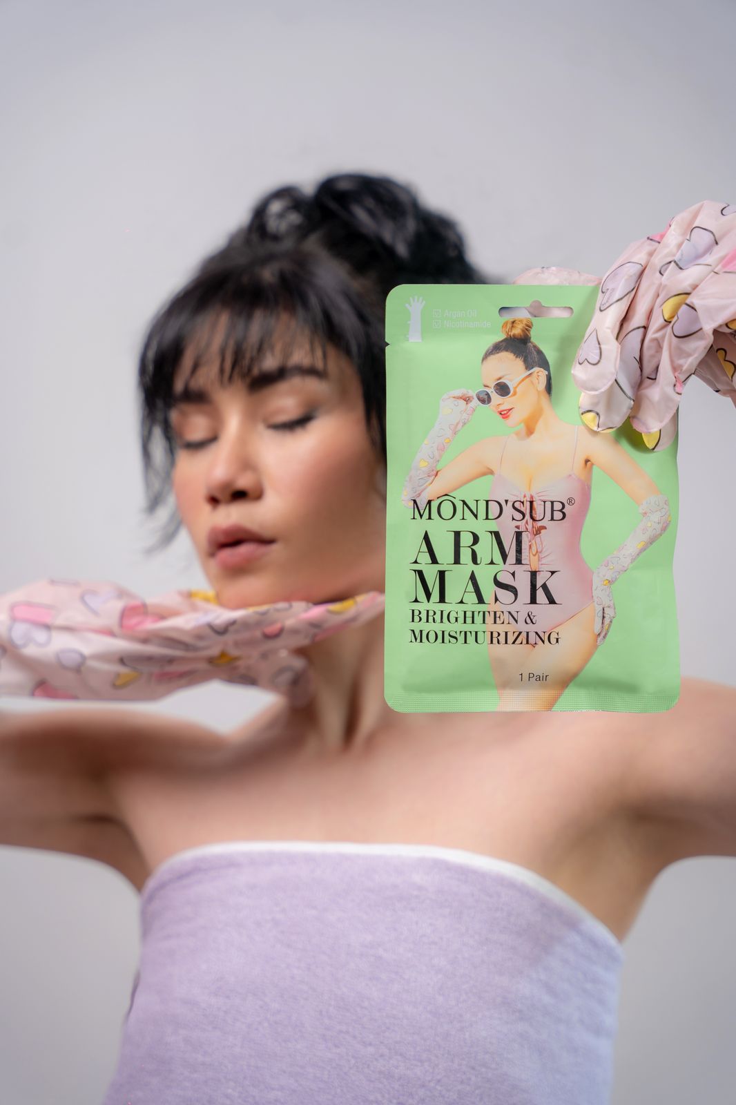 🌱 Masque Bras Éclaircissant & Hydratant