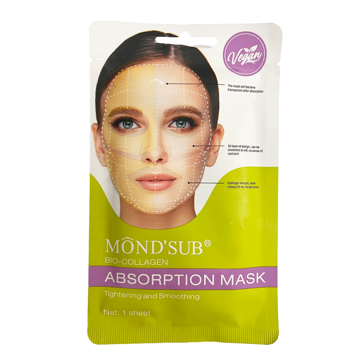 💪 Masque Visage – Raffermissant & Lissant (Bio-Collagen Absorption)